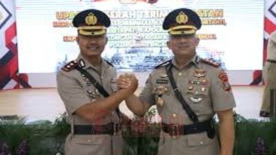 AKBP Jaka Wahyudi menggantikan Kombes Pol Andhika Bayu Adhittama untuk menjabat Kapolresta Pati. Foto: Istimewa.
