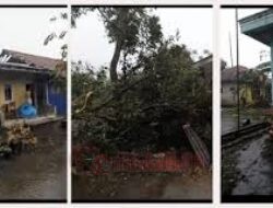 Angin Puting Beliung Terjang Dua Desa di Buahdua Sumedang