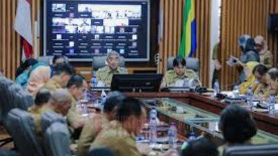 RAPAT: Pelaksanaan verifikasi lapangan oleh Kementerian Pemberdayaan Perempuan dan Perlindungan Anak (KemenPPPA) yang digelar secara hybrid di Balai Kota Bandung, Selasa (22/4/2025). (Foto: Istimewa)