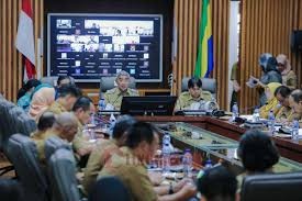 RAPAT: Pelaksanaan verifikasi lapangan oleh Kementerian Pemberdayaan Perempuan dan Perlindungan Anak (KemenPPPA) yang digelar secara hybrid di Balai Kota Bandung, Selasa (22/4/2025). (Foto: Istimewa)