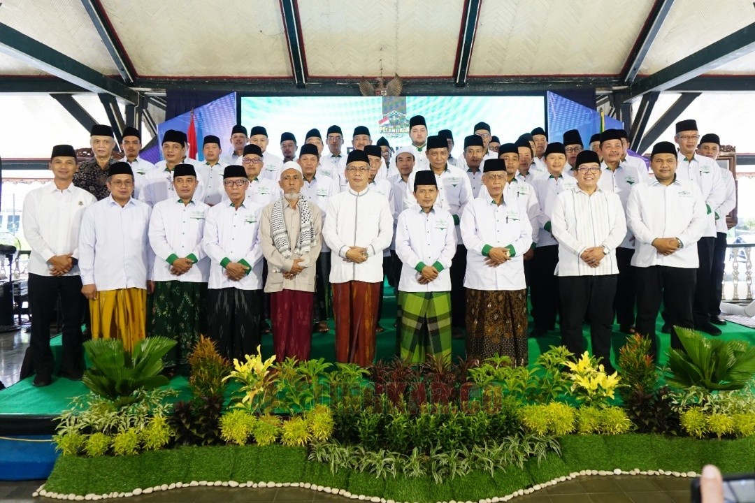 Pelantikan PCNU Purworejo di Pendopo Agung Kabupaten Purworejo, Jawa Tengah. Foto: Rohadi/Lingkar.co