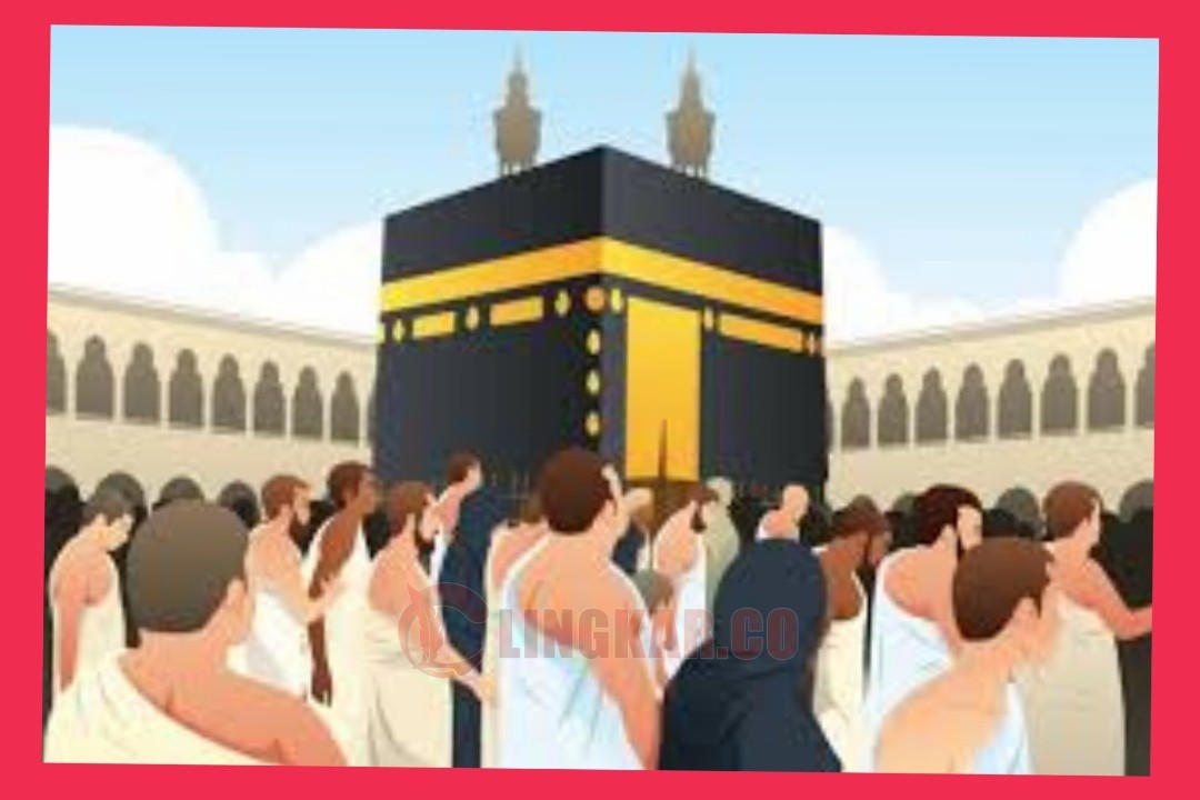 Ilustrasi orang haji. Istimewa