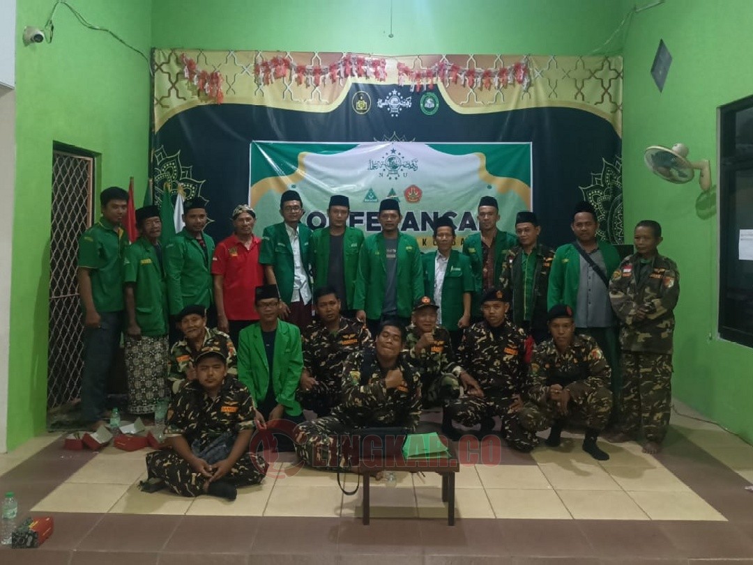 Konferancab GP Ansor Gajahmungkur di Madrasah Diniyah Darussalam pada Sabtu (3/5/2025). Foto: istimewa