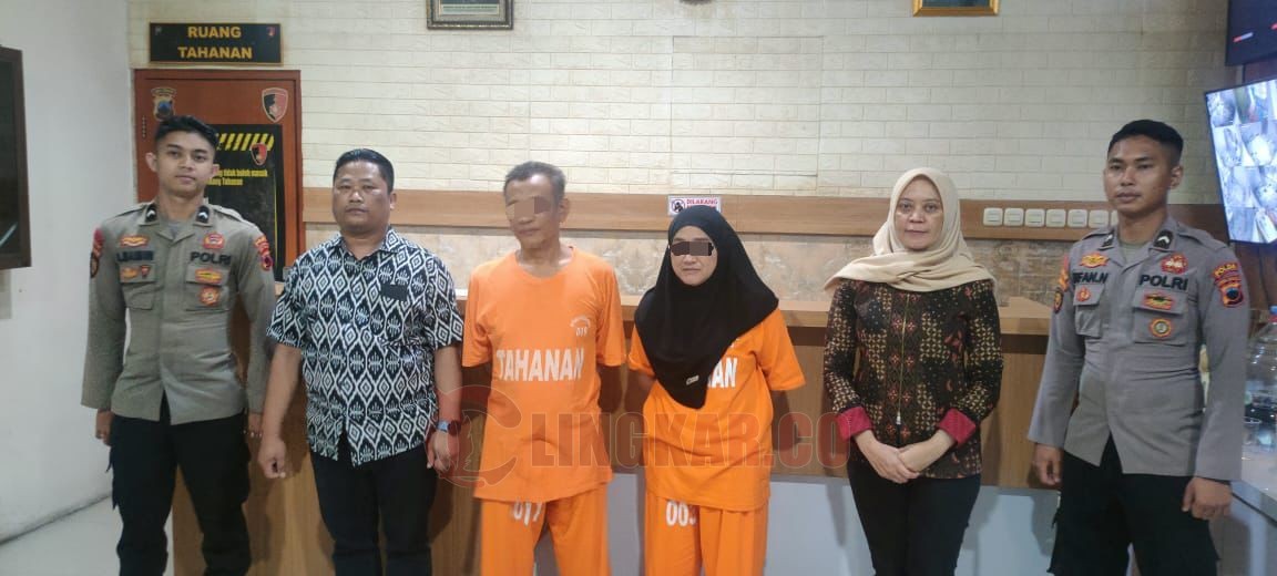 Diduga tersangka penipuan yang merugikan ratusan juta rupiah diamankan Polda Jateng. (dok Polda Jateng)
