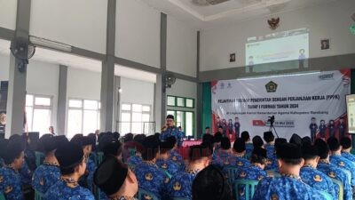 180 PPPK Kemenag Rembang Dilantik, Tekankan Profesionalisme dan Pengabdian
