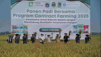 Perkuat Ketahanan Pangan, Pramono Serahkan Bantuan Pertanian ke Pemkab Karawang