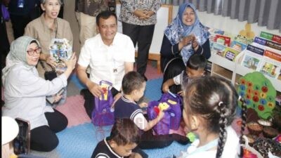 Gubernur Jawa Tengah, Ahmad Luthfi saatmenghadiriperemian daycare di Kawasan Industri Terpadu Batang. (dok Pemprov Jateng)