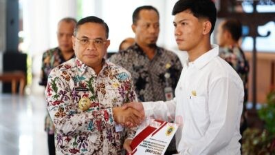 59 CPNS di Pati Terima SK, Bupati Ingatkan Semangat Kerja dan Profesionalisme