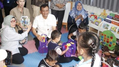 Gubernur Jawa Tengah, Ahmad Luthfi saatmenghadiriperemian daycare di Kawasan Industri Terpadu Batang. (dok Pemprov Jateng)