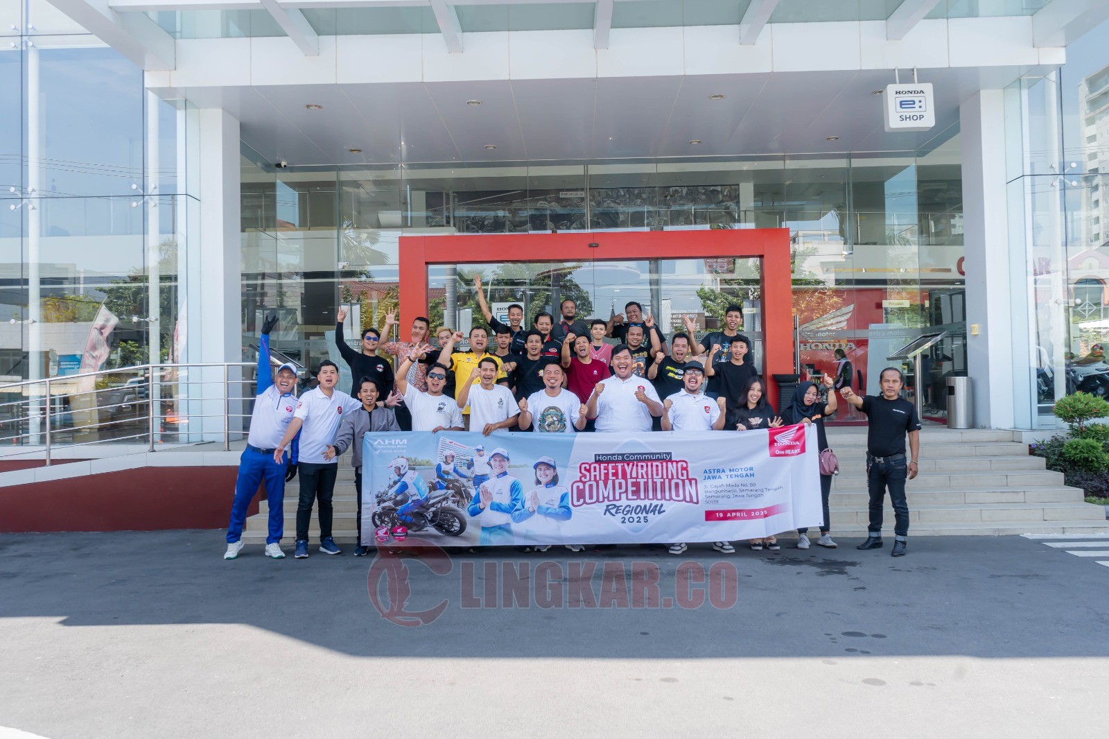 Persiapan National Safety Riding Competition 2025. (dok Astra Honda Jateng)