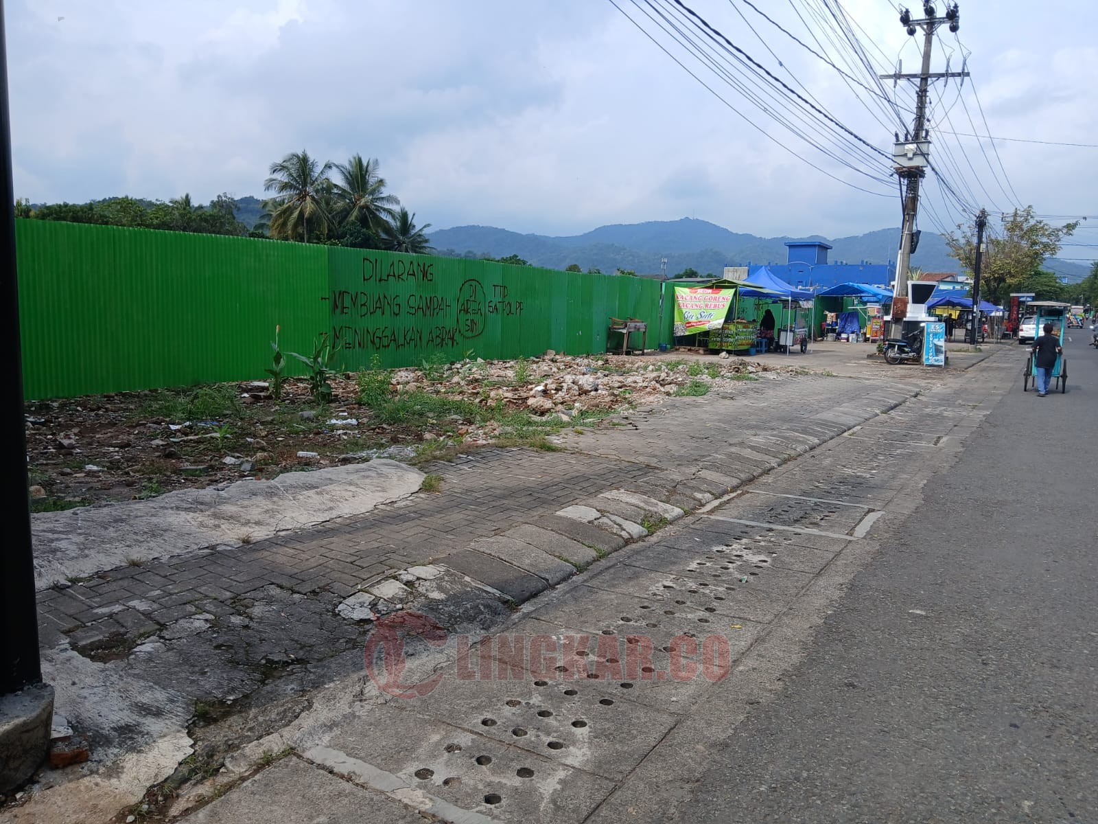 Lahan bekas gedung Plaza Purworejo. (dok Lukman)