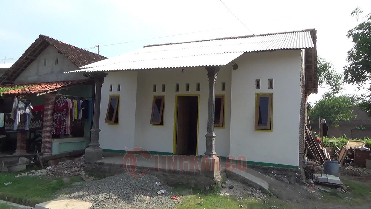 Rumah Sopan Sofyan, warga Dusun Gondang RT 2 RW 2, Desa Gondang, Kecamatan Cepiring, Kabupaten Kendal yang sudah di perbaiki daribantuan Baznas Kendal. (dok Istimewa)