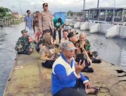 Cek Kondisi Jebolnya Pagar Panel Blok di Pelabuhan Semarang, Iswar Minta DPU Kirim Sand Bag dan Pompa Portabel