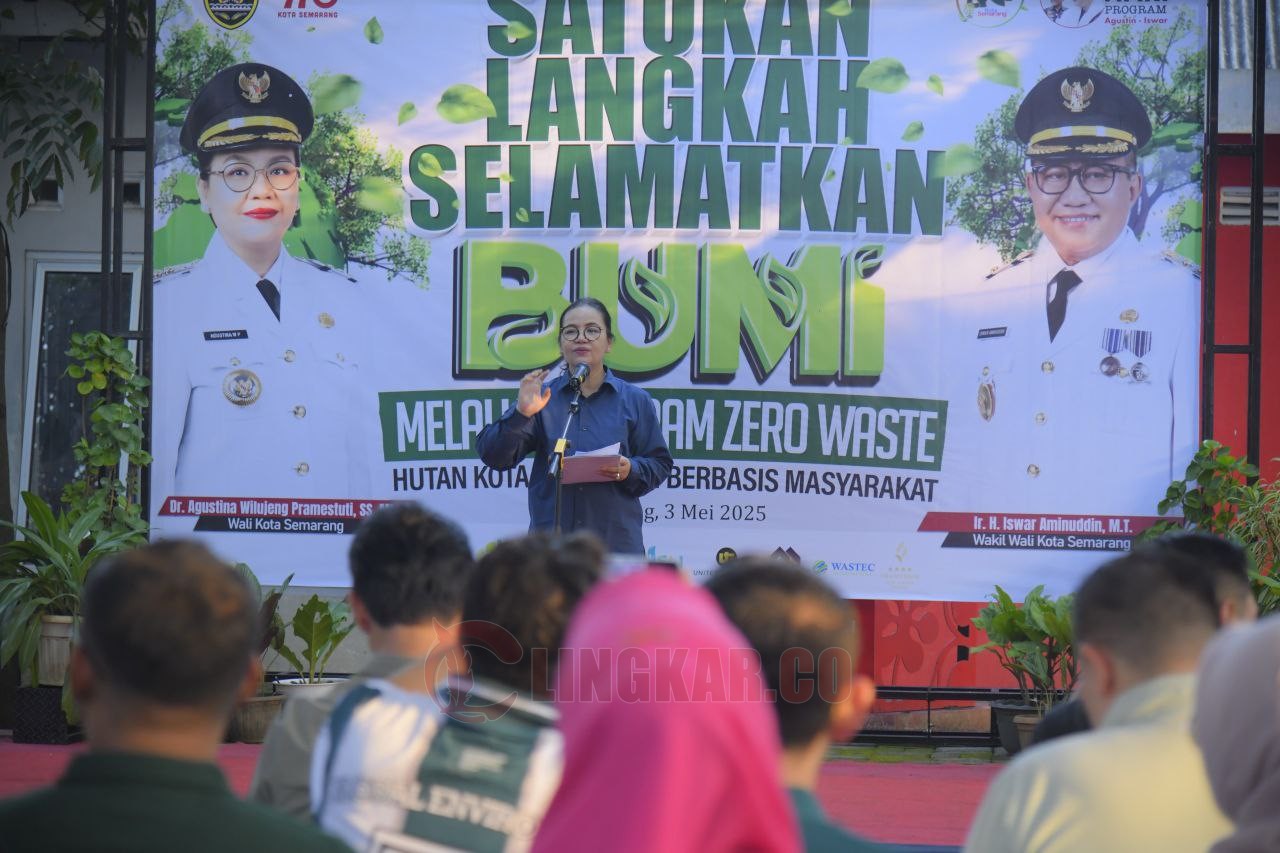 Wujudkan Semarang Bersih, Agustina Wali kota Semarang Luncurkan Program Zero Waste