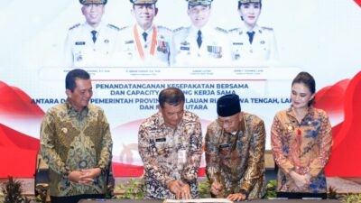 Kolaborasi 4 Gubernur, Tingkatkan Efektifitas Tumbuh Kembangkan Ekonomi Daerah