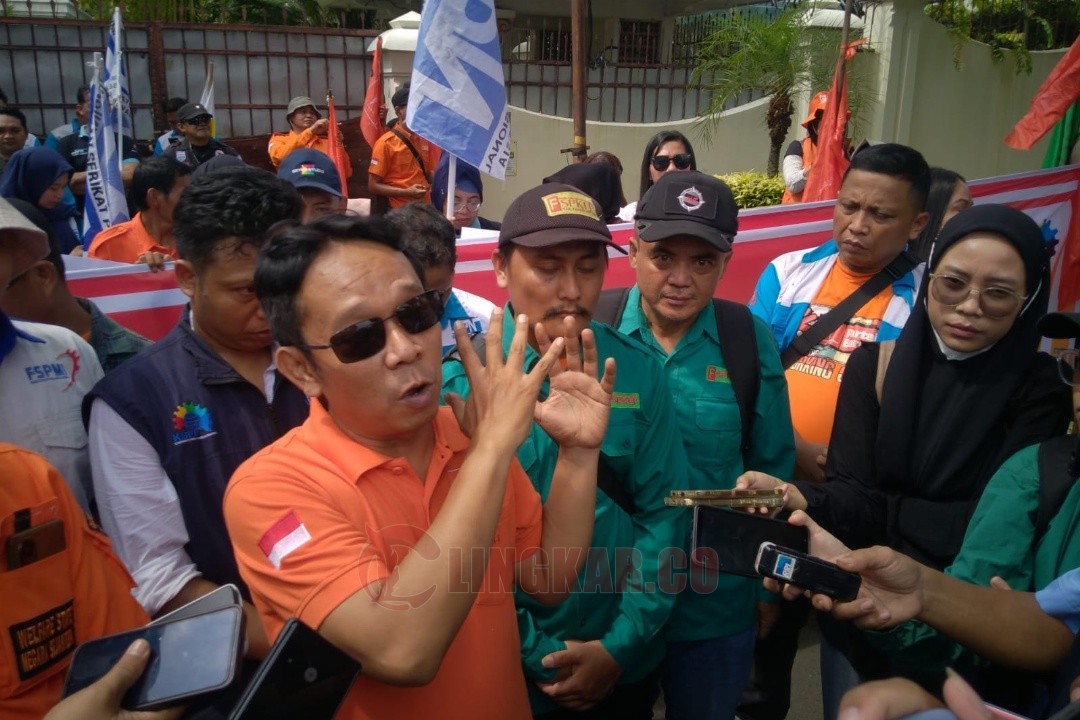 Koordinator KSPI Jateng, Aulia Halim dalam sebuah kesempatan. Foto: istimewa