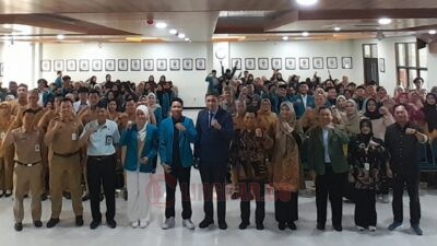 Pelepasan KKN Tematik Unwahas tahun 2024. Foto: Bojes/Lingkar.co