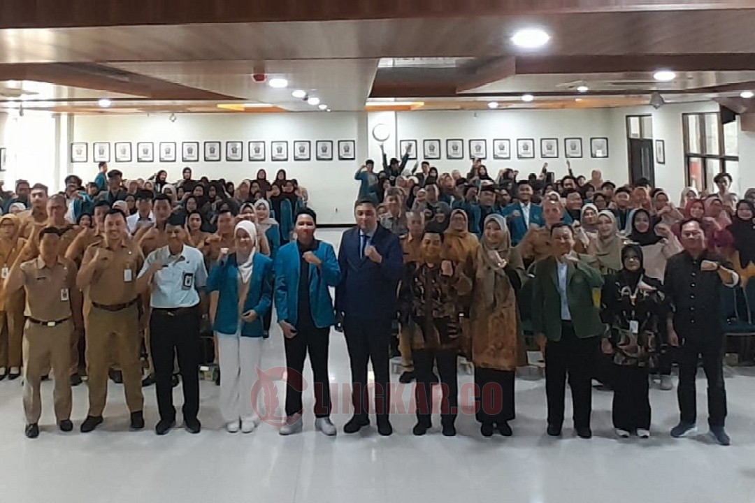 Pelepasan KKN Tematik Unwahas tahun 2024. Foto: Bojes/Lingkar.co