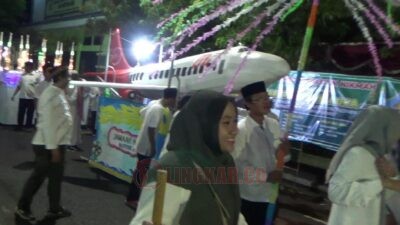 Meriahkan Idul Adha, Masjid Baitun Nikmah Griya Praja Mukti Gelar Takbir Keliling Unik