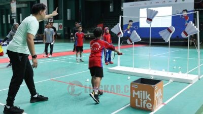 Puluhan Sekolah Meriahkan Festival SenengMinton 2025 Seri 1