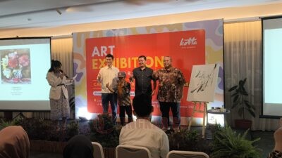 Pameran Seni Threebute di Kotta Hotel Semarang, Angkat Pesan Sosial dan Kolaborasi Seniman