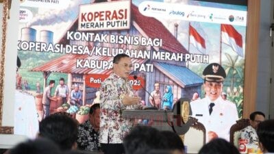 Bupati Pati Dorong 406 Koperasi Merah Putih Jadi Motor Penggerak Ekonomi Desa