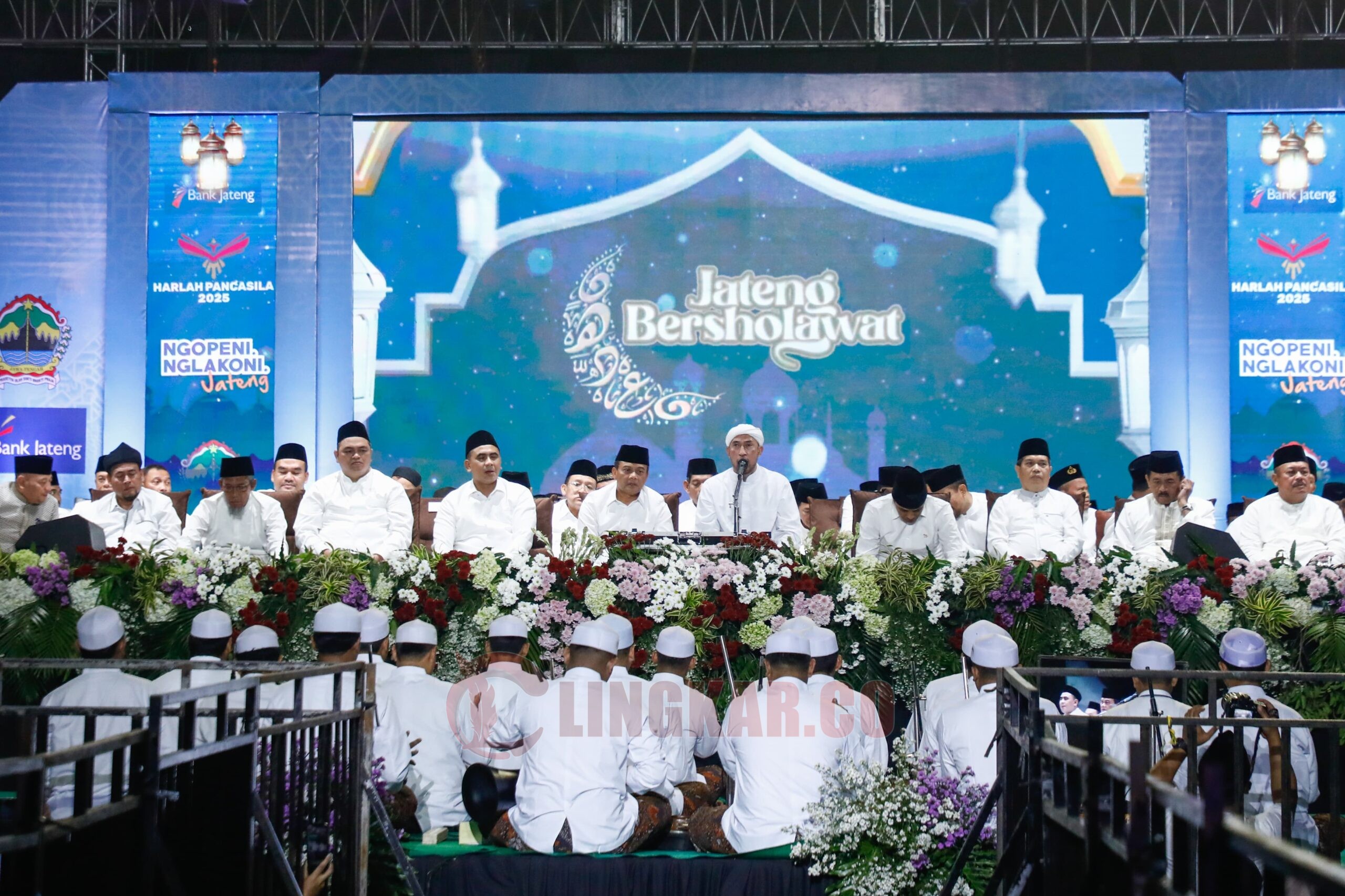 Suasana Jawa Tengah Bersholawat. Foto: dokumentasi Pemprov Jateng