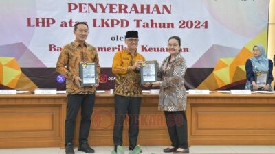 Pemkot Semarang raih opini Wajar Tanpa Pengecualian (WTP) atas Laporan Keuangan Pemerintah Daerah (LKPD) Tahun 2024. (dok Pemkot Semarang)