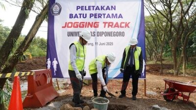 Undip Bangun Jogging Track 2 di Hutan Kampus, Siap Jadi Tujuan Olahraga dan Rekreasi Baru