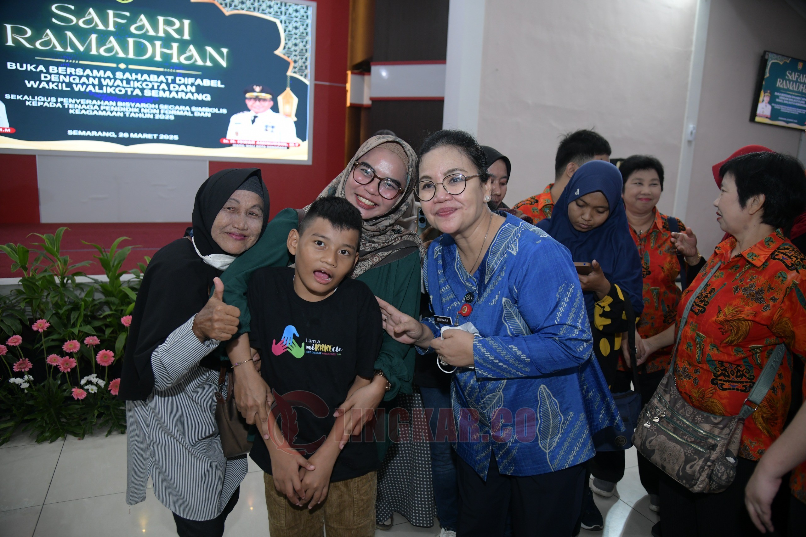 Program Semarang Inklusif merupakan salah satu dari lima prioritas 100 Hari Kerja Wali Kota Semarang, Agustina Wilujeng Pramestuti dan Wakil Wali Kota, Iswar Aminuddin. (dok Pemkot Semarang)