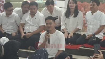 Kampanye di Jateng, Kaesang Sebut Tak Ada Persaingan di Pemilu Raya PSI