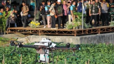 Pekan Agro Digital dan Inovasi (PADI) Pertanian Jateng 2025 di Agro Center Soropadan, Kecamatan Pringsurat, Kabupaten Temanggung, Jumat (18/7/2025).