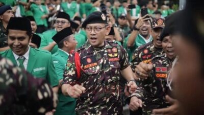 Kepala Satkornas Banser Muhammad Syafiq Syauqi dalam sebuah kesempatan. Foto: dokumentasi