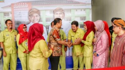 Gubernur Jawa Tengah Ahmad Luthfi saat meninjau pelaksanaan Speling. Foto: dokumentasi