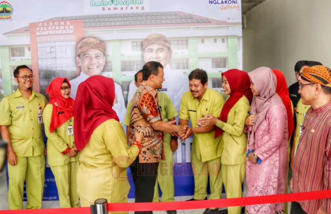 Gubernur Jawa Tengah Ahmad Luthfi saat meninjau pelaksanaan Speling. Foto: dokumentasi