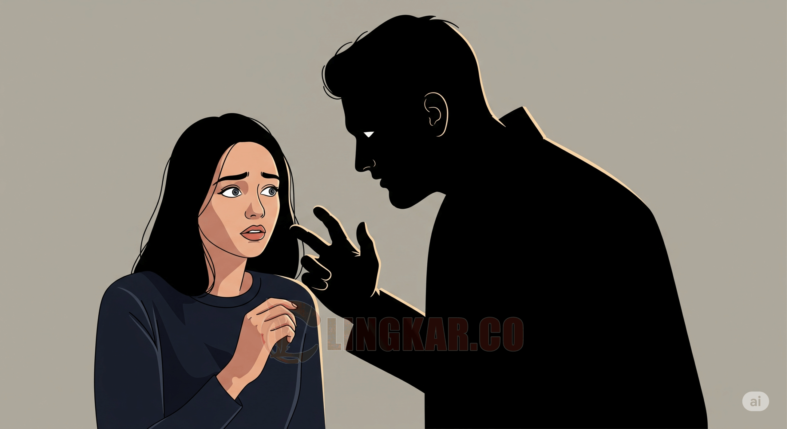 Ilustrasi kekerasan seksual. (dok Gemini)