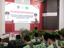 Kukuhkan Pengurus LPTQ, Wali Kota Semarang Tegaskan Komitmen Tingkatkan Kualitas Pesantren