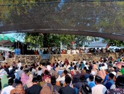 Ribuan Peziarah Hadiri Haul Masyayikh Sarang, Gus Yusuf Tekankan Pentingnya Berkah Ulama