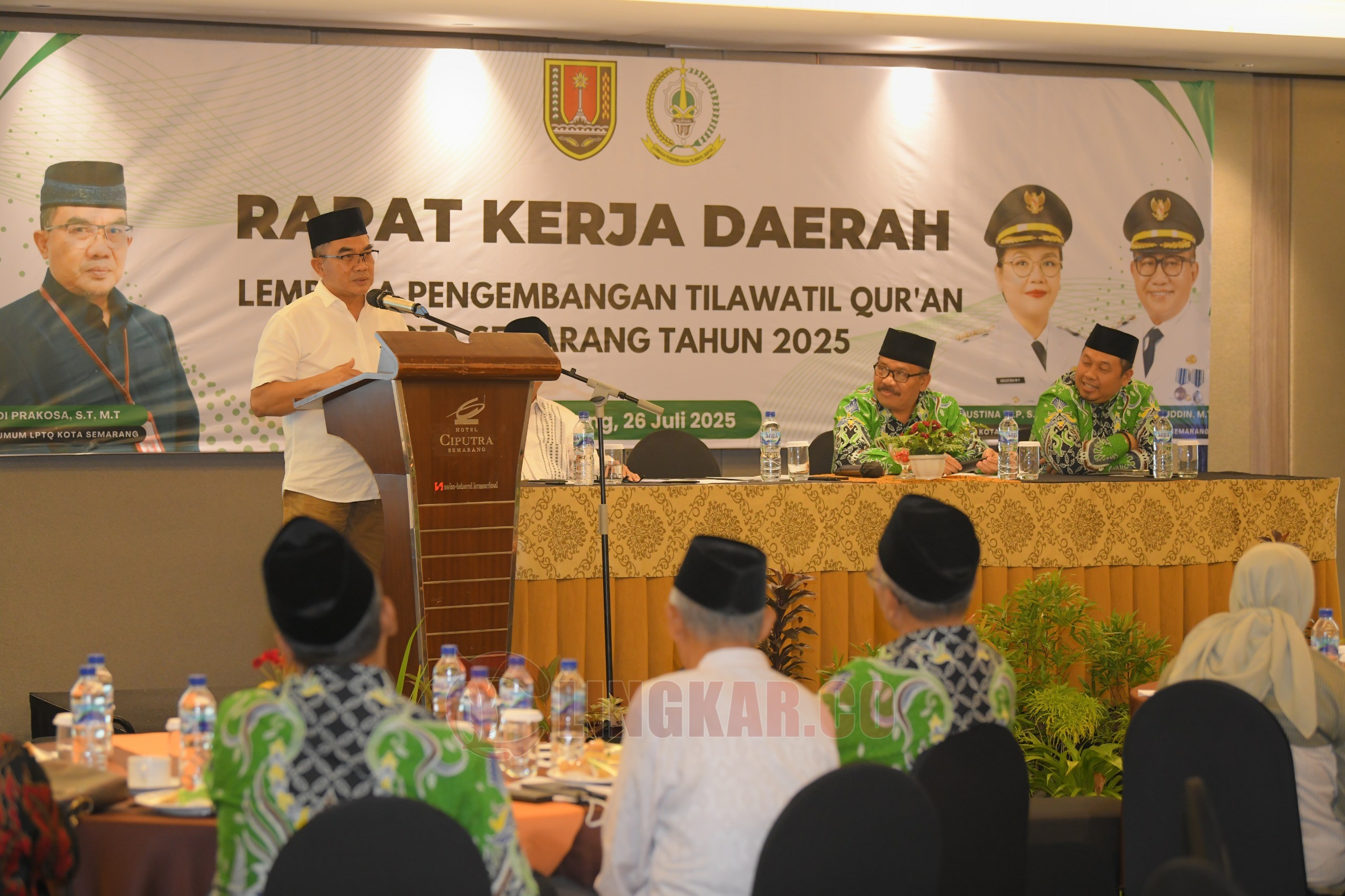 Kegiatan Rakerda tahun 2025 LPTQ Kota Semarang. (dok Pemkot Semarang)