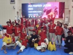 Kota Semarang Juara Umum Kualifikasi Shorinji Kempo Porprov Jateng XVII dengan Raihan 9 Emas