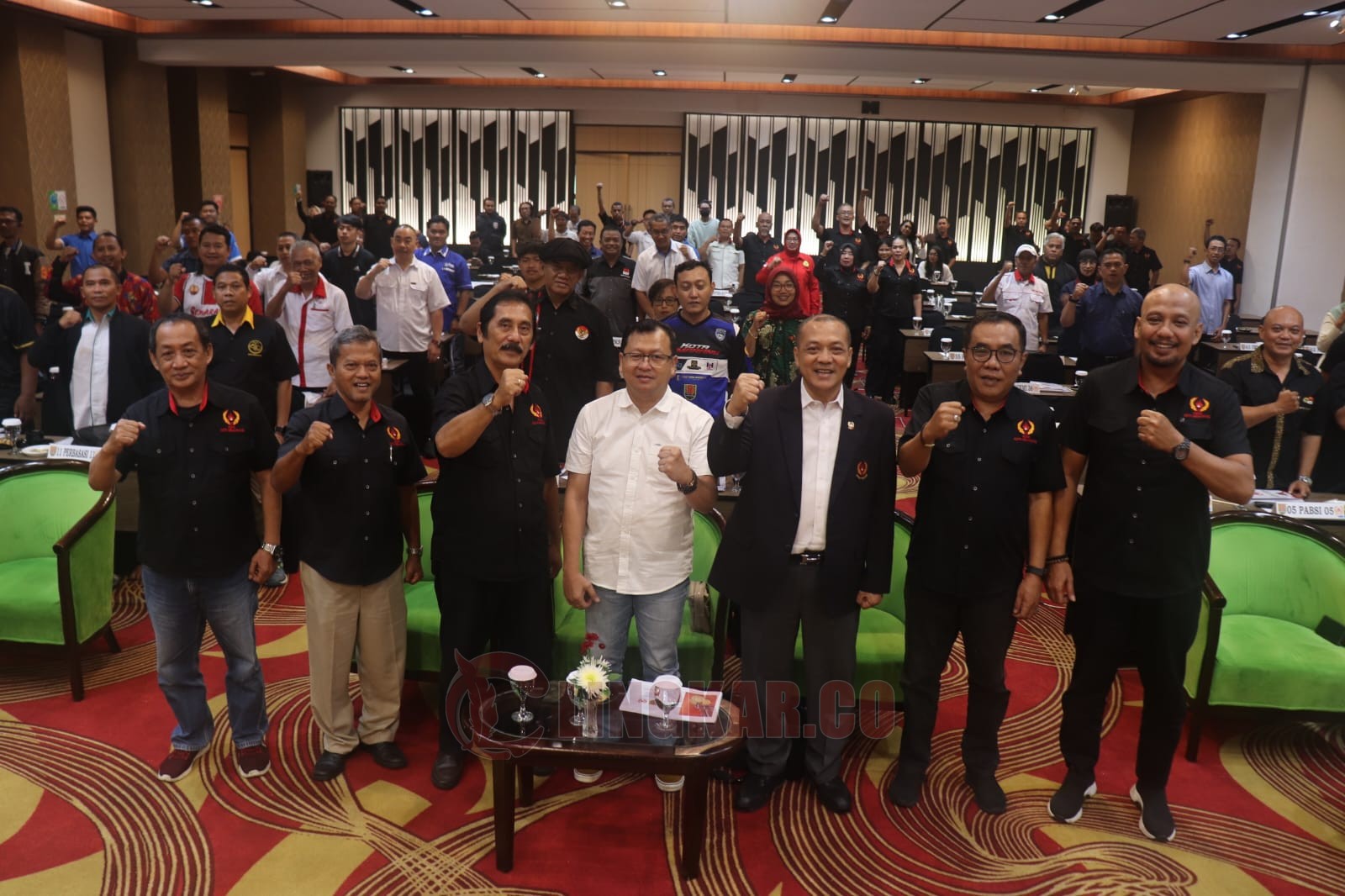 Kegiatan Penyuluhan Hukum Terkait Peraturan Keolahragaan bagi para pengurus KONI dan Induk Organisasi Cabang Olahraga (IOCO) se-Kota Semarang. (dok KONI Semarang)