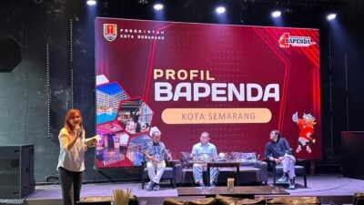 Kepala Badan Pendapatan Daerah (Bapenda) Kota Semarang, Indriyasari saat pemaparan pajak daerah di Ibu Kota Jawa Tengah. (dok Istimewa)