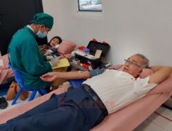 Puluhan Dokter Spesialis Undip Donor Darah di PMI Kota Semarang, Awal: Terbukti Kualitas dan Terapkan CPOB