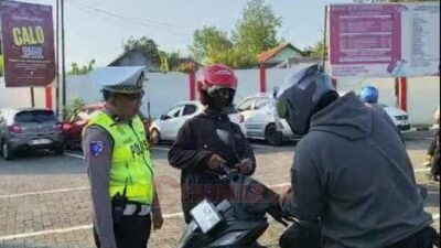 Operasi Patuh Candi 2025 yang dilaksanakan oleh Satlantas Polres Kendal. Foto: dokumentasi/istimewa