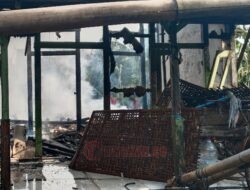Kebakaran di Kaliwungu Kendal, Dua Rumah Ludes Dilalap Api
