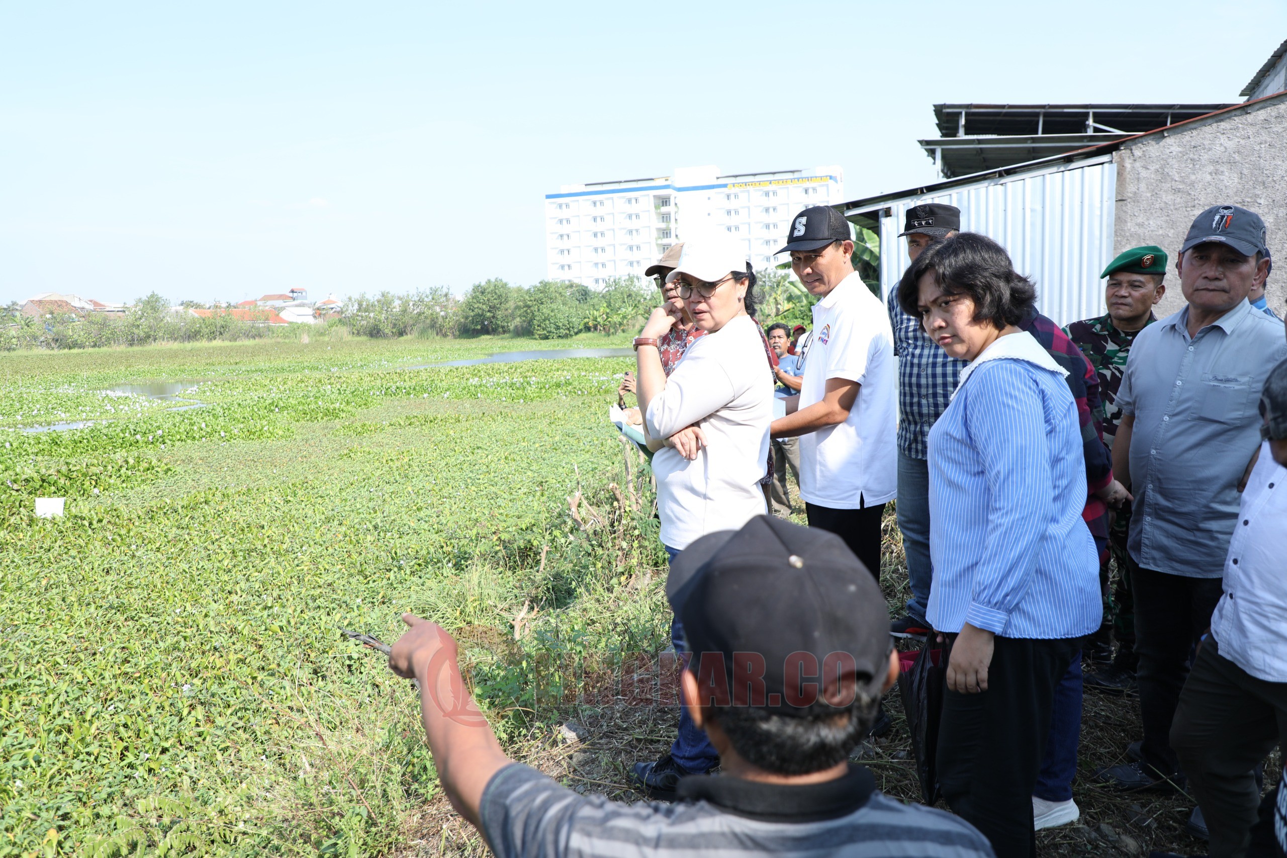 Meninjauan lapangan ke salah satu lahan milik Pemkot yang diproyeksikan sebagai alternatif lokasi Tempat Pembuangan Sementara (TPS). (dok Pemkot Semarang)