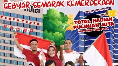 Pemkot Semarang menggelar lomba menghias komplek perkantoran, pertokoan, dan perhotelan bertajuk “Gebyar Semarak Kemerdekaan – GASKEN!!". (dok Pemkot Semarang)