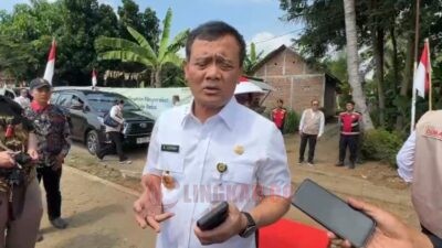 Gubernur Jawa Tengah, Ahmad Luthfi usai hadiri acara pencanangan Gerakan Menanam Batas Tanah di Purworejo. (dok Pemprov Jateng)