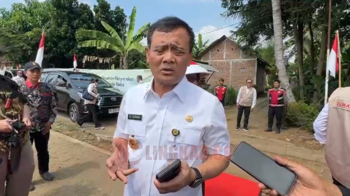 Gubernur Jawa Tengah, Ahmad Luthfi usai hadiri acara pencanangan Gerakan Menanam Batas Tanah di Purworejo. (dok Pemprov Jateng)
