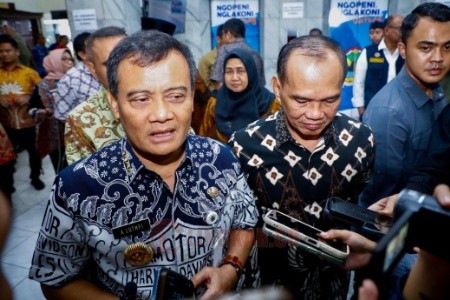 Gubernur Jawa Tengah Ahmad Luthfi usai rapat koordinasi kondusivitas wilayah di Kantor Gubernur Jawa Tengah, Kamis, (11/9/2025). Foto: dokumentasi/istimewa